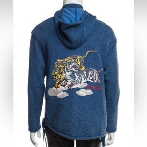 Kenzo Zip Up Sweatshirt Size Small